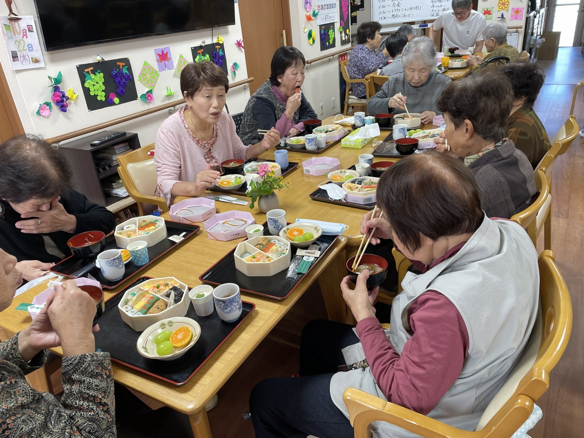 第52 回いるか乃里お食事会（真脇長生会様来訪）